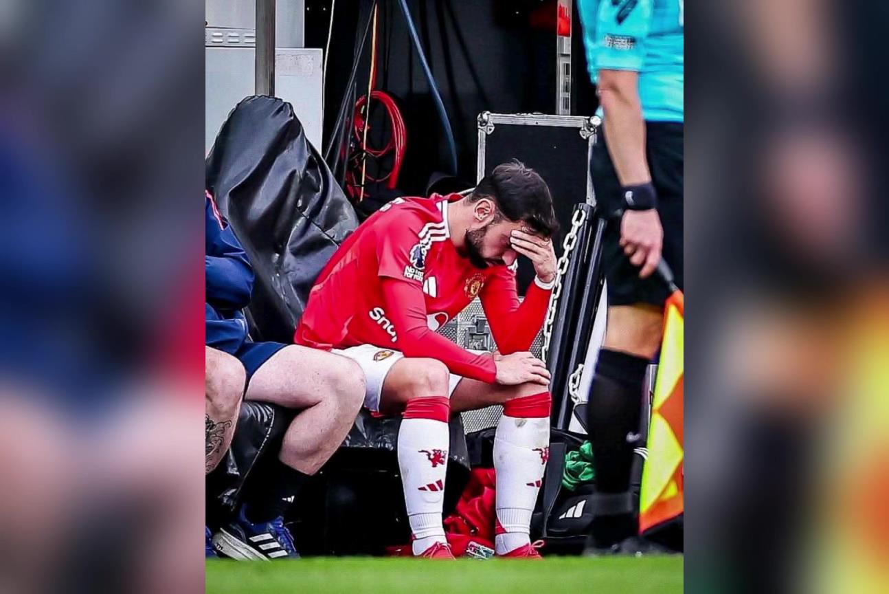 絕望了！B費(fèi)被換下在場邊失望扶額，賽后稱丟球全是己方失誤